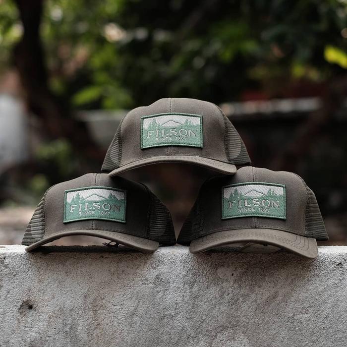 未使用フィルソンティンクロス・パッカーハットotter green