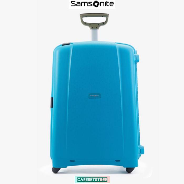 Gambar SAMSONITE KOPER BAGASI HARDCASE XL FRAME AERIS COMFORT SP 31 INCH TSA - Biru dari CarebetStore undefined Tokopedia