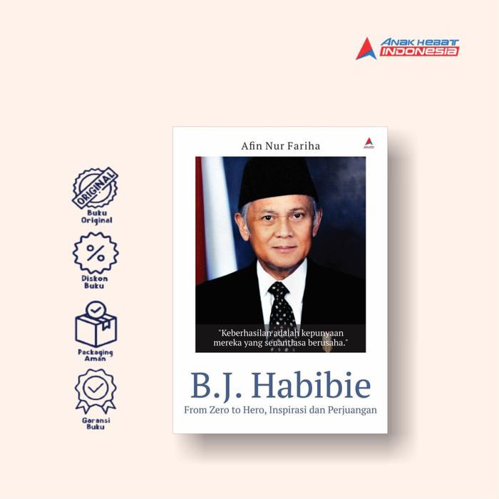 Gambar Buku B.j. Habibie: From Zero To Hero, Inspirasi Dan Perjuangan dari anakhebatindonesia undefined Tokopedia