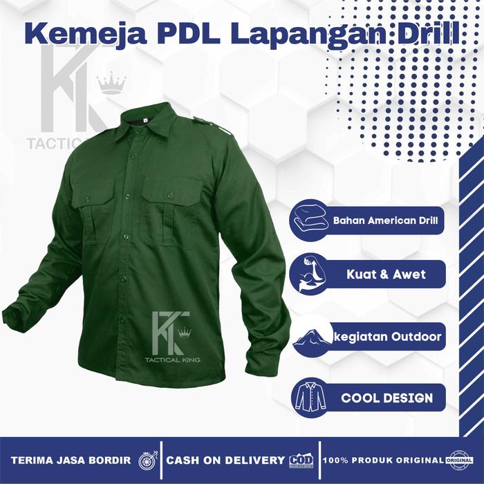 Gambar Kemeja Lapangan tactical /baju tactical lengan panjang/kemeja outdoor - army, S dari Tactical King undefined Tokopedia