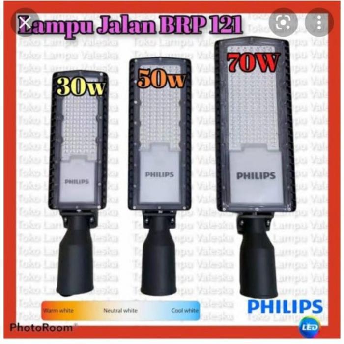 Gambar lampu jalan LED pju philips 30w 50w 70w 100w 140w street light brp 121 - BRP121 SLIM 30W dari eco led lighting undefined Tokopedia
