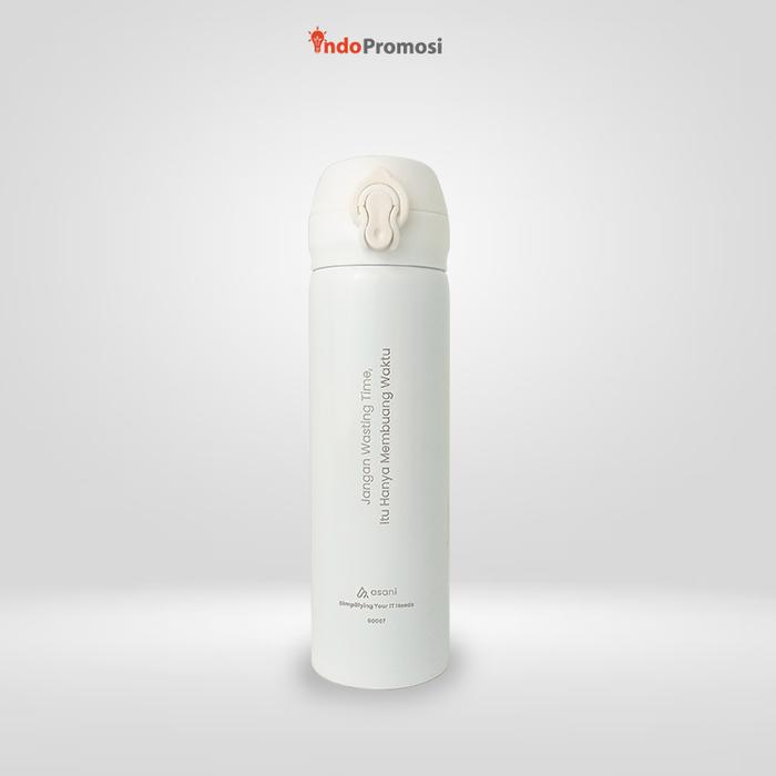 Gambar Custom Grafir Tumbler / Termos Niagara - Satuan / Grosir - Putih, Grafir 2 Sisi dari CV IndoPromosi undefined Tokopedia