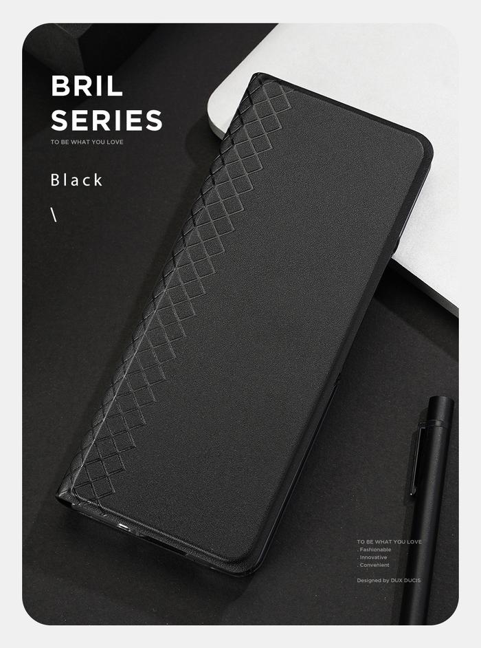 Gambar Dux Ducis Case Compatible for Samsung Z Fold 5 5G | Z Fold 6 5G - Bril Series Cover Casing - Hitam, Z Fold 6 5G dari Gojali.id undefined Tokopedia