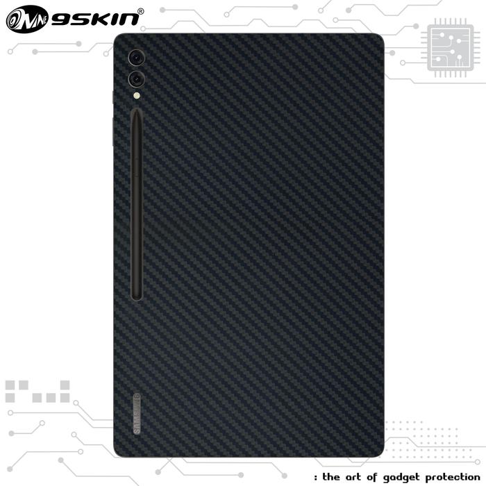 Gambar 9Skin - Samsung Galaxy Tab S9 Plus Skin Protector  - 3M Special - Black Carbon, Back Panel Board dari 9SKIN Premium Kota Administrasi Jakarta Barat Tokopedia