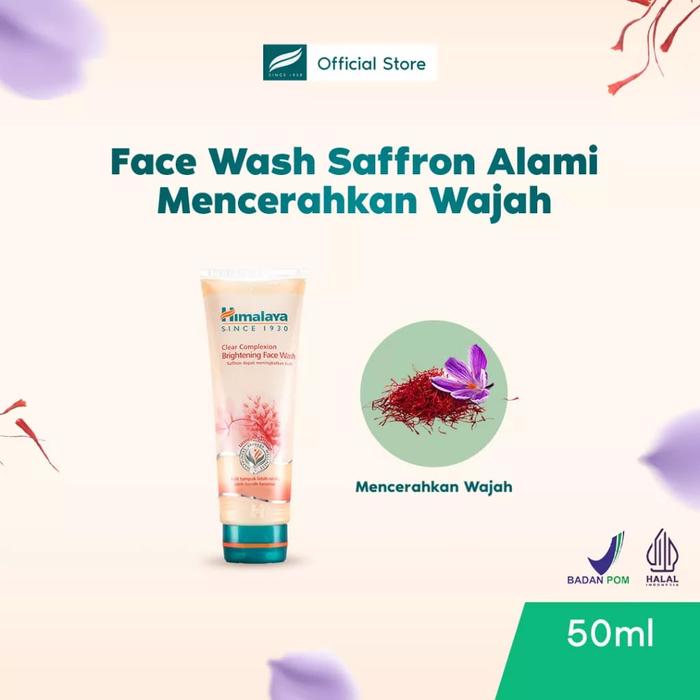 Gambar HIMALAYA Complexion Brightening Face Wash 100ml | 50ml - CComplex FW 50, HMY  dari madame fany undefined Tokopedia
