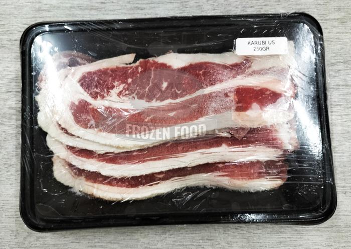 Gambar Karubi Premium US Beef Slice Daging Sapi Iris BBQ Shabu Import - 250gr dari JMR Frozen Food undefined Tokopedia