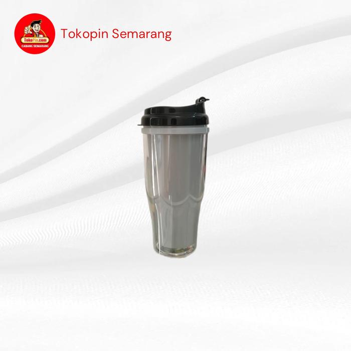 Gambar tumbler T200  insert paper grosir - abu hitam dari Singo Timur undefined Tokopedia