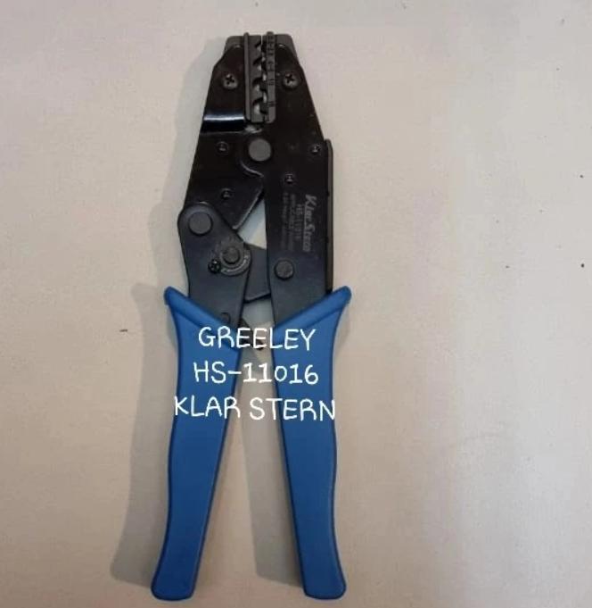 Gambar Tang Press Skun Kabel Gepeng Kuningan Cable Lugs Crimping Tools - HS-11016 dari Pi Toserba undefined Tokopedia