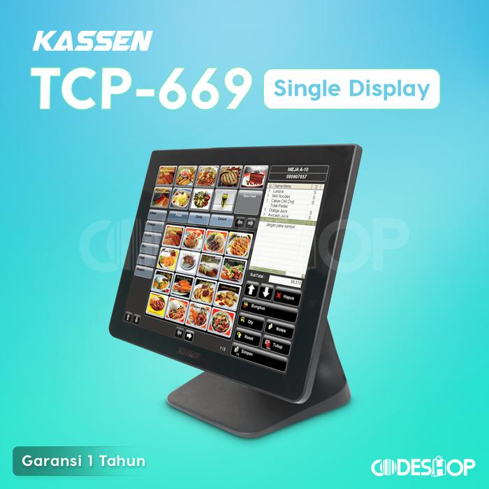 Gambar KOMPUTER KASIR | MESIN KASIR ALL IN ONE KASSEN CV 890 - TCP-669 dari CODESHOP SURABAYA TIMUR undefined Tokopedia