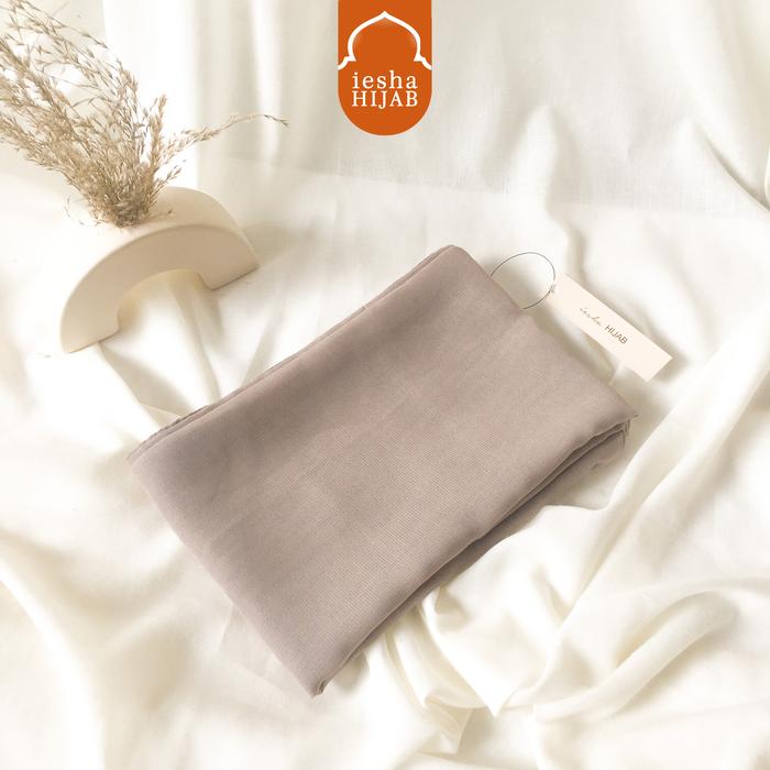 Gambar Lissa scarf peach dwp -Jilbab segiempat double hycon banyak warna - CAPPUCINO dari Lishani Hijab undefined Tokopedia