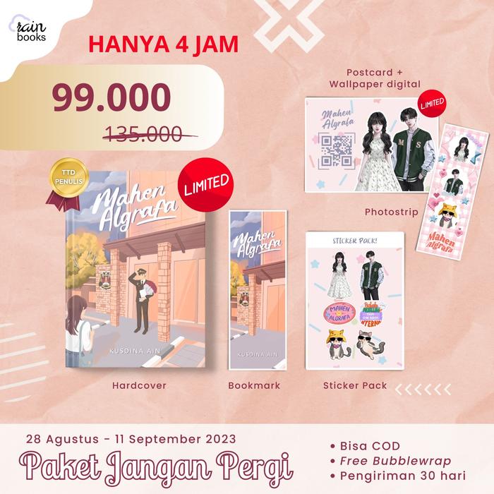 Gambar Pre Order Buku Novel Mahen Algrafa - Valentina Madihanto - Rainbook Pu - Jangan Pergi  dari Bumi Fiksi Makassar undefined Tokopedia