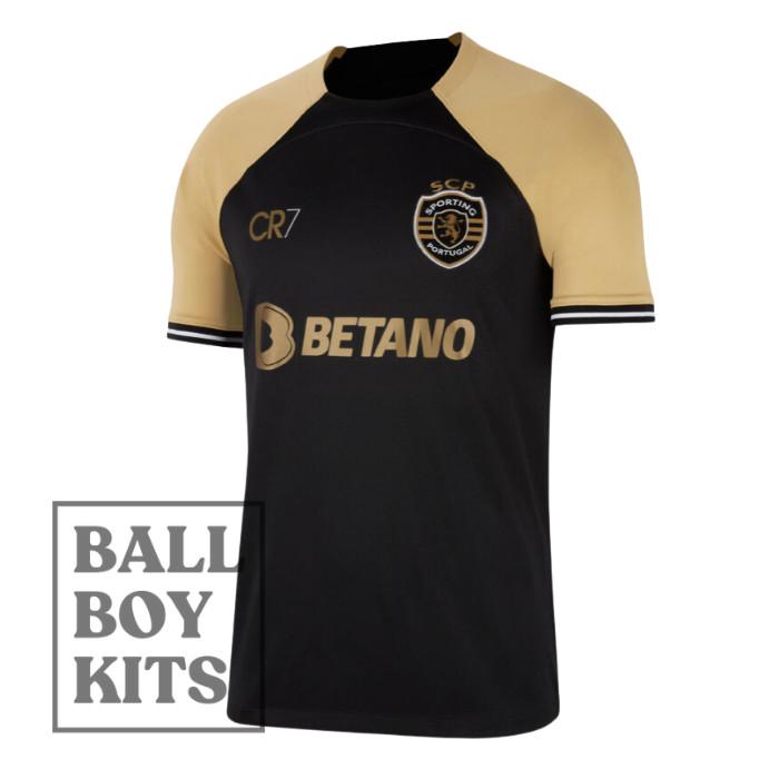 Gambar Original Sporting Lisbon CR7 2023-24 Third Kit Stadium Jersey - JERSEY ONLY, S dari Ball Boy Kits Store undefined Tokopedia