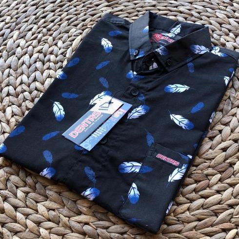 Gambar Kemeja Pria Motif Jumbo Lengan Pendek Distro Surfing Ukuran XXL - BULU-KCIL-HTAM, M dari Gobiz Clothing. undefined Tokopedia