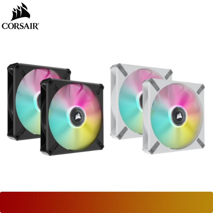 Promo CORSAIR iCUE ML140 RGB ELITE Premium 140mm PWM — Dual Fan