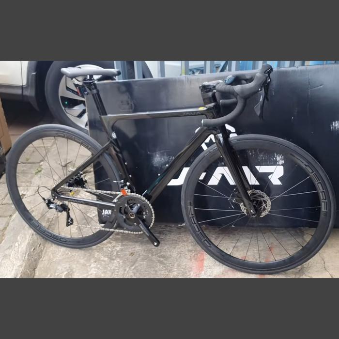 Gambar Sepeda Balap Roadbike JAVA Vesuvio UCI 105 Aero 700C - Black Titanium, M - 540 dari JC Bikes undefined Tokopedia