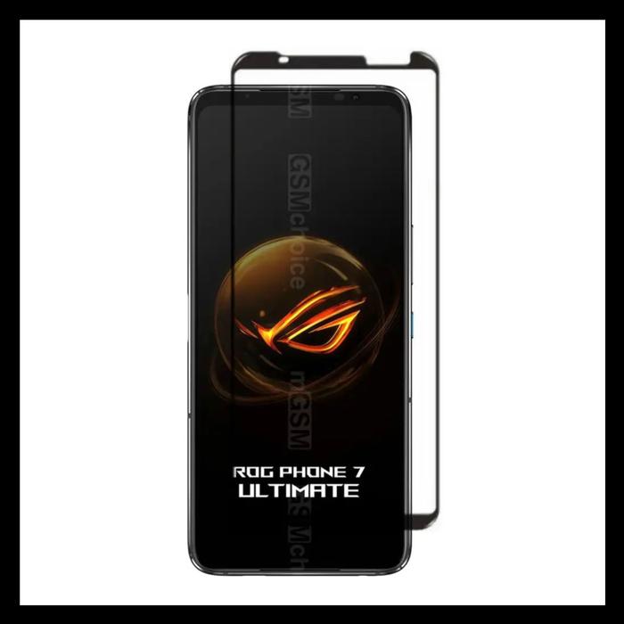 Gambar Asus Rog Phone 7 /Ultimate Tempered Glass Full Frame Anti Gores Screen - TG-FRAME-HITAM , ROG PHONE 7 5G  dari Markas acc 88 undefined Tokopedia