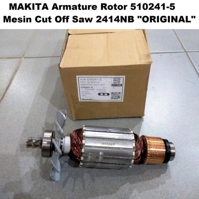 Jual Armature Angker Rotor Makita 2414 NB/2414NB Asli Original ...