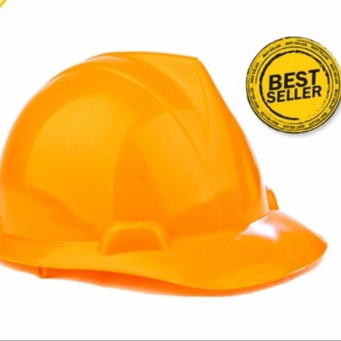 Gambar Helm Helem Topi Keselamatan Kerja Proyek Safety Helmet - Kuning dari perkakas tb undefined Tokopedia