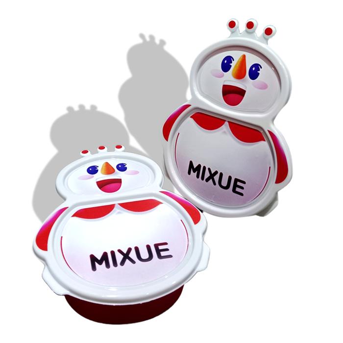 Gambar Cheerful Mixue Bento Kotak Bekal Praktis Lunch Box Mixue Menyenangkan untuk Anak Makan Kitchenware - Red Original dari Koi Shop 89 undefined Tokopedia