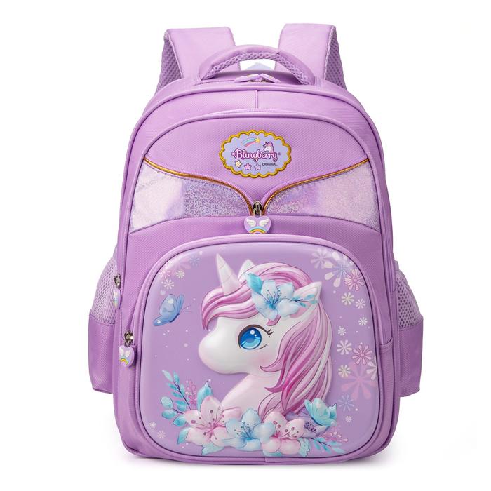Gambar Tas Ransel Unicorn ANTI AIR Anak Perempuan Anak TK SD kado Ultah Anak - Tas Glitter U dari trendberry undefined Tokopedia