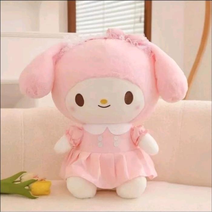 Gambar Mainan anak Boneka kuromi melody kartun kuromi Bahan Plush SNI - Melody Pink dari Diary Boneka undefined Tokopedia