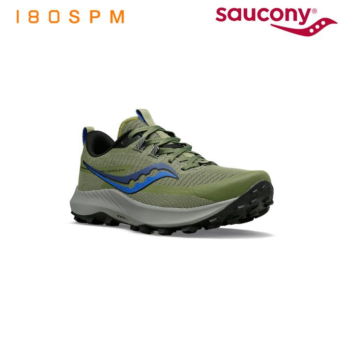 Gambar Trail Running Shoes SAUCONY Peregrine 13 Men - GLADE/BLACK, 45 dari 180 SPM OFFICIAL undefined Tokopedia