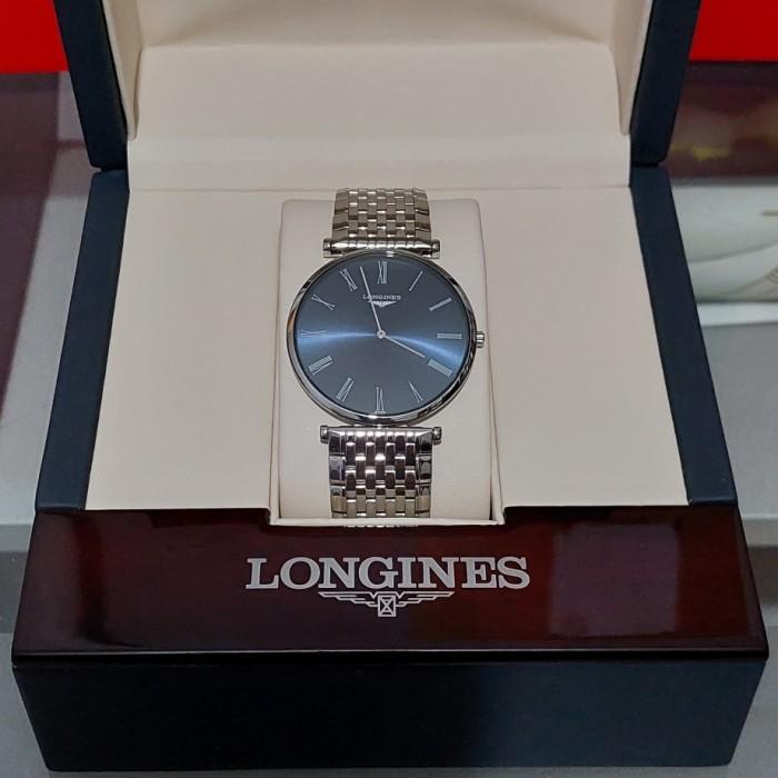 Gambar Jam Tangan Pria Longines La Grande Classique Blue Dial Quartz 37mm dari Don Will Preloved undefined Tokopedia