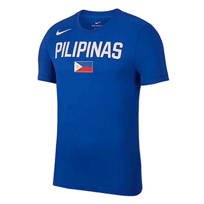 Gambar PILIPINAS BASKETBALL NIKE COTTON T-SHIRT - BLUE, YOUTH (REMAJA) dari SPORTSPOINT.ID undefined Tokopedia