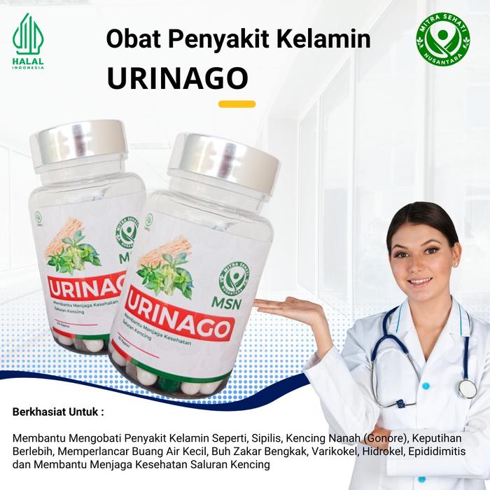 Gambar URINAGO Obat sipilis, Gonore, kencing nanah, ISk, buah zakar bengkak dari Mitra Sehati Nusantara Official Kota Yogyakarta Tokopedia