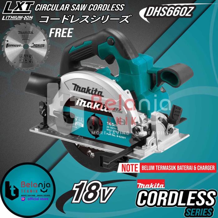 Cordless Circular Saw Makita Dhs660 MAKITA DHS660ZJ 18V LXT
