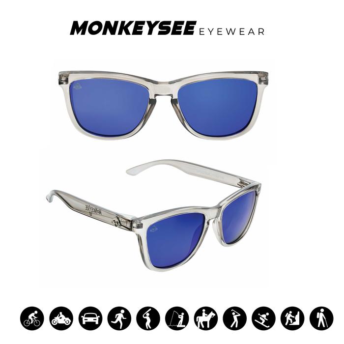 Gambar SPECTRA Monkeysee Eyewear Sunglasses Polarized kacamata lari sepeda - Frosty Sky dari Monkeysee undefined Tokopedia