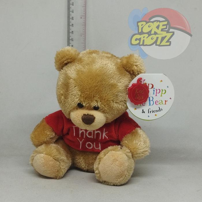 Gambar Boneka teddy bear kecil bulu lembut keel toys with tag plush dari Pokecrotz undefined Tokopedia