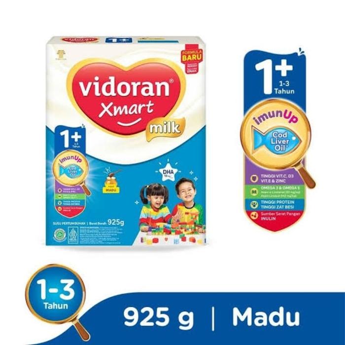 Gambar vidoran Xmart 1+ susu bubuk rasa madu 925gr dari ibelstore-kp undefined Tokopedia