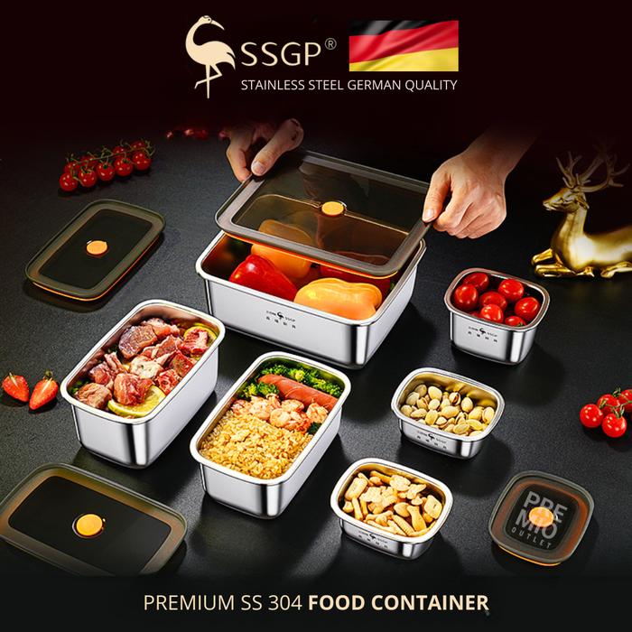 Gambar PREMIO Toples Tempat Penyimpanan Makanan Kulkas Food Container Storage - 1000 ML dari Premio Outlet undefined Tokopedia