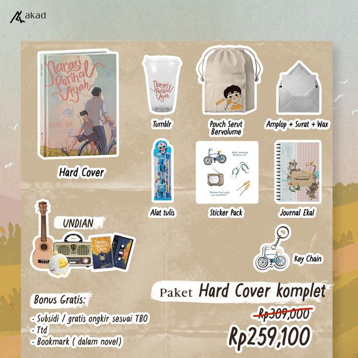 Gambar PRE ORDER - NARASI PERIHAL AYAH - JAQUENZA EDEN - AKAD - BUMIFIKSI - HC KOMPLET dari bumifiksipadang undefined Tokopedia