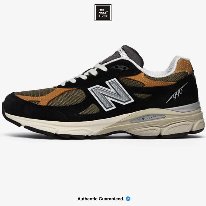 NEW BALANCE 990 V3 x TEDDY SANTIS BLACK TAN 40