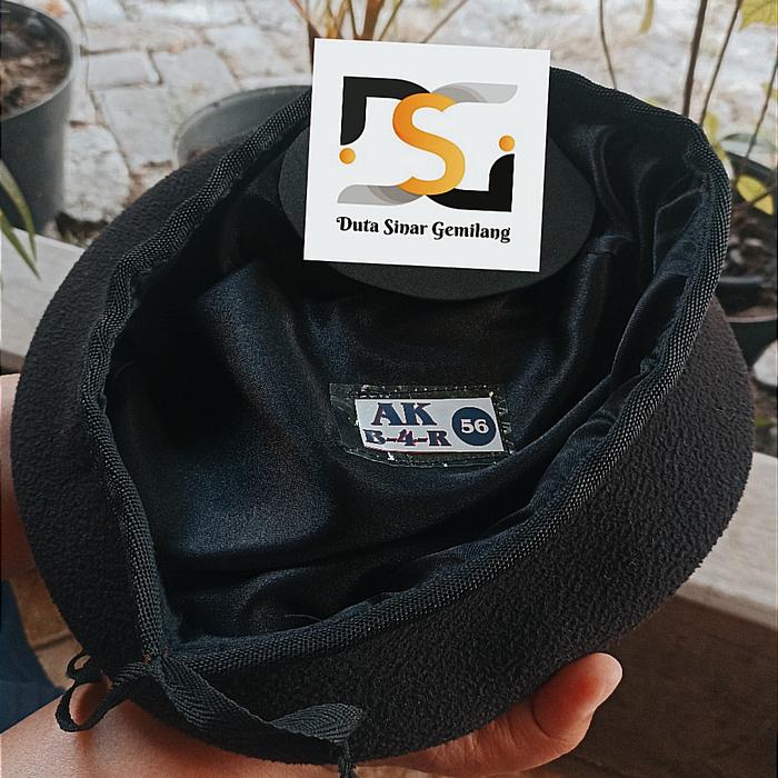 Gambar Topi Baret Sabhara Merk AK | Baret AK | Baret Hitam Sabhara - Hitam Sabhara, Size 57 dari DSG. Official undefined Tokopedia