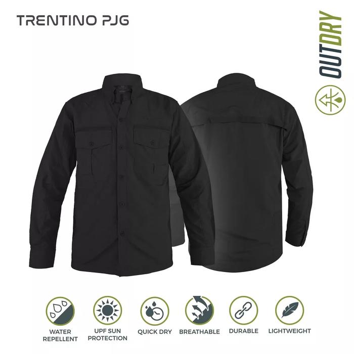 Gambar consina trentino panjang kemeja consina trentino panjang - Hitam, M dari Pintu rimba outdoor undefined Tokopedia