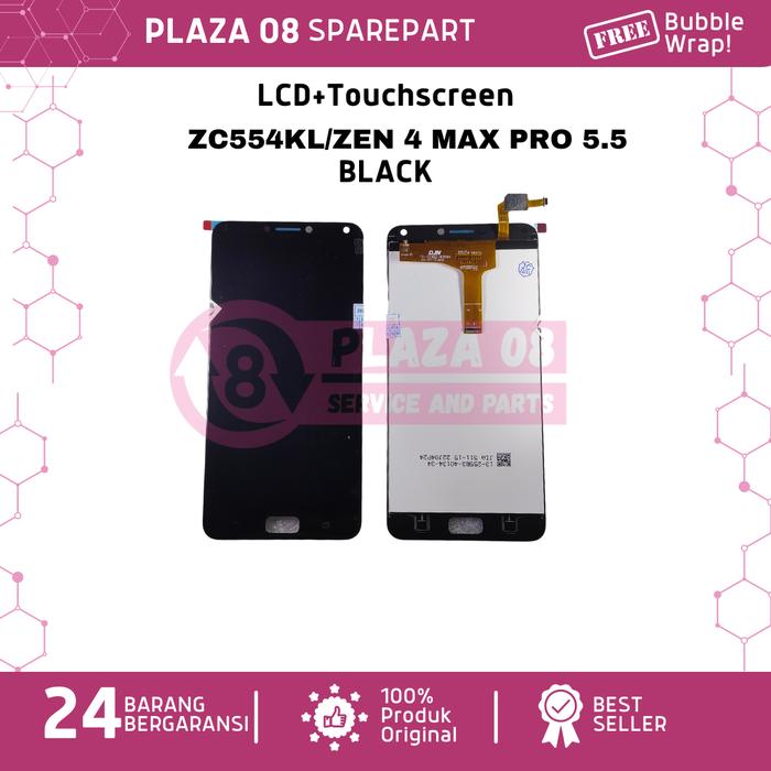 Gambar LCD + Touchscreen ASUS ZC554KL/ZENFONE 4 MAX PRO 5.5 (BLACK/WHITE) - Hitam, BIASA dari Plaza 08 Sparepart undefined Tokopedia