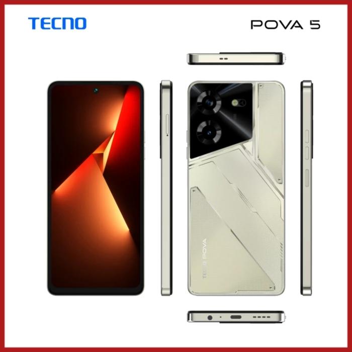 Gambar tecno pova 5 8/256 GB - new garansi resmi - Gold dari Ge2gadget undefined Tokopedia