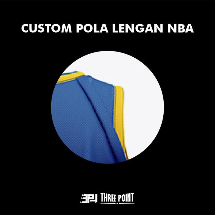 Gambar Custom Pola Kerah atau Pola Celana (Coak Samping) - Pola Lengan NBA dari Threepoint Jersey_NEW undefined Tokopedia