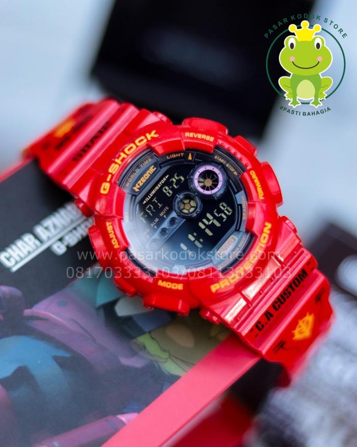 G-SHOCK × CHAR AZNABLE Casio G-Shock Watch [Mobile Suit Gundam
