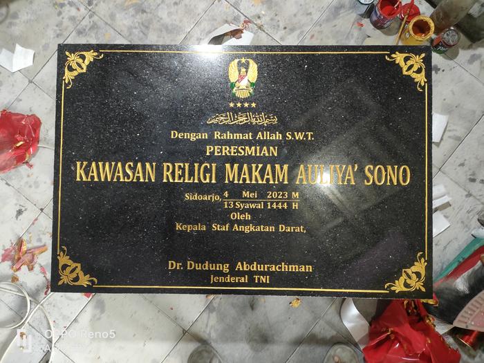 Gambar Prasasti Plakat Peresmian Gedung Bahan Marmer Import Tebal Bahan 2 Cm - 50x70 dari Global Marmer Surabaya undefined Tokopedia