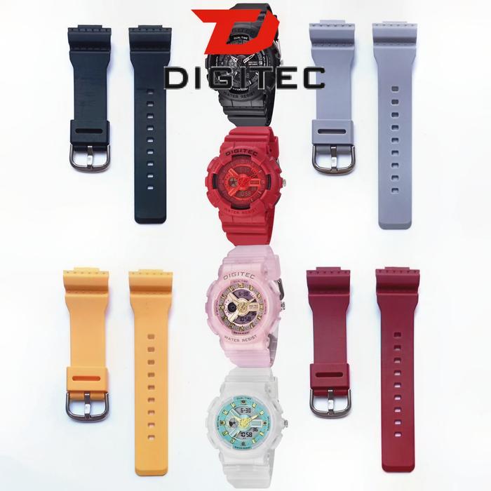 Gambar Tali Jam Tangan Digitec 4020 Strap Rubber Digitec DG 4020 L DG-4020 L - RB 4020 LMR dari Watch Band N strap undefined Tokopedia