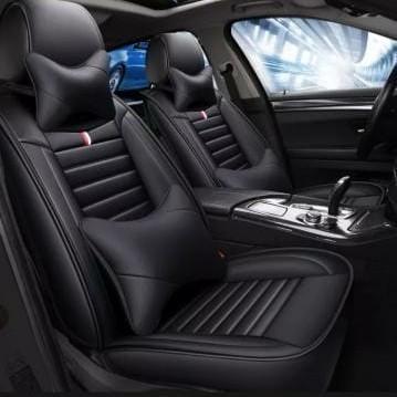 Gambar sarung jok mobil Innova 2005-2015 full seat jok 3 baris - hitam full 2, tipe luxury dari ngapaksjok undefined Tokopedia