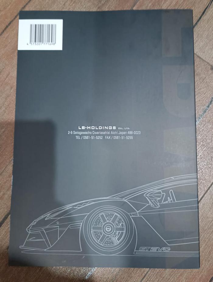Jual Liberty Walk Lbwk Catalog Book 2022 With Signature Lb Nagano ...