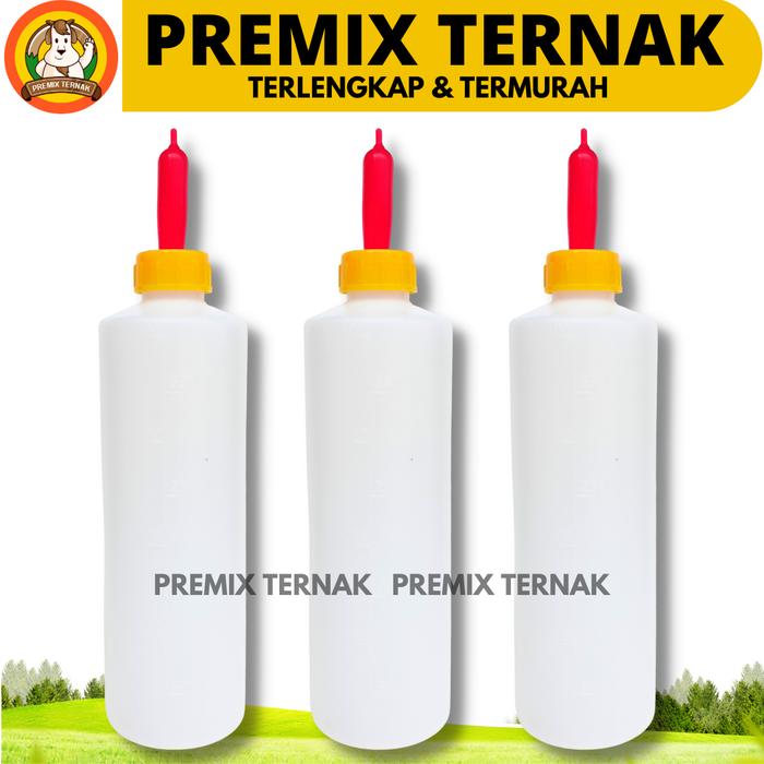 Gambar BOTOL & DOT CEMPE KAMBING DOMBA UKURAN BOTOL 400 ML - 400ml + Dot dari PREMIX TERNAK undefined Tokopedia
