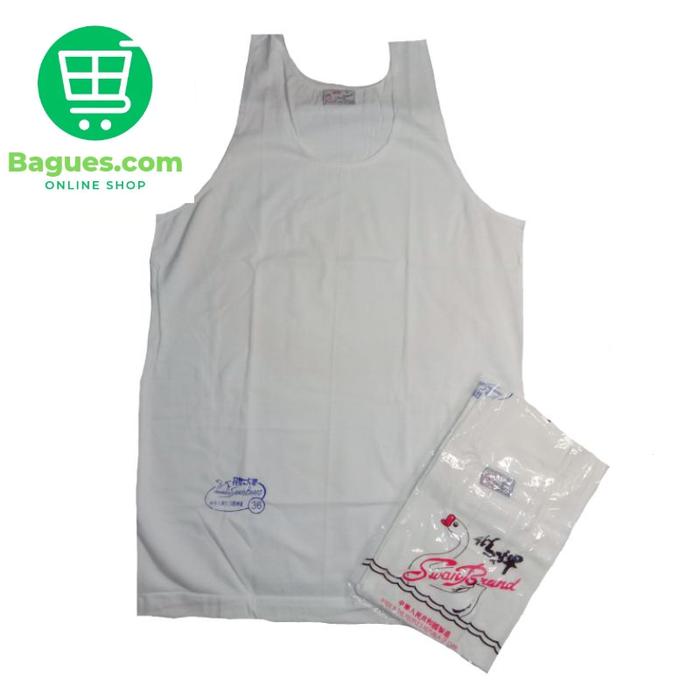 Gambar singlet swan brand pria dewasa original - Putih, 42 dari bagues collection undefined Tokopedia