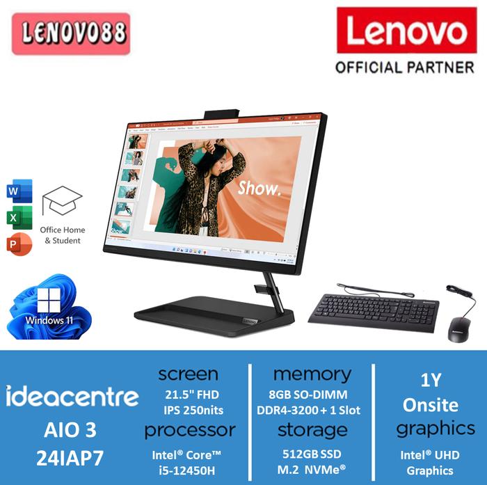 Lenovo スリムCPU i5 3.2G (ターボ3.6G)Office