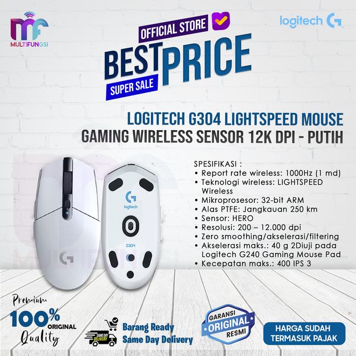 Jual Logitech G304 Lightspeed Mouse Gaming Wireless Sensor 12K DPI